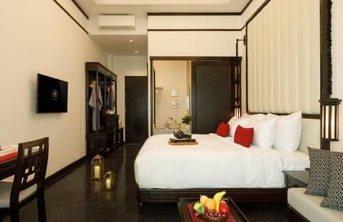 Aksara Heritage — hotel room