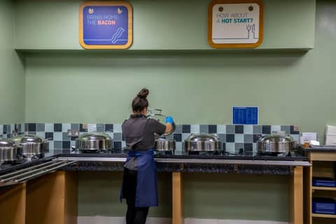 Holiday Inn Express Royal Docks by IHG — breakfast buffet