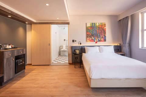 Hampton By Hilton Sandton Grayston — hotel room