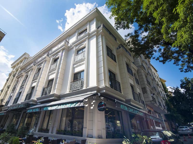 Antusa Palace Hotel & Spa — building
