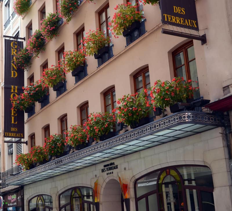 Grand Hotel des Terreaux — building