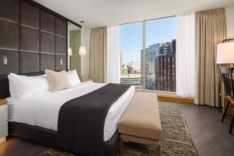 The Windsor Suites — hotel room