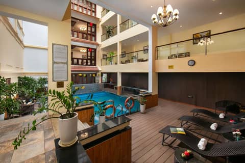 Hanoi Nostalgia Hotel & Spa — recepcion & lobby