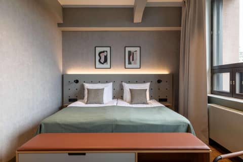 Scandic Helsinki Hub — hotel room