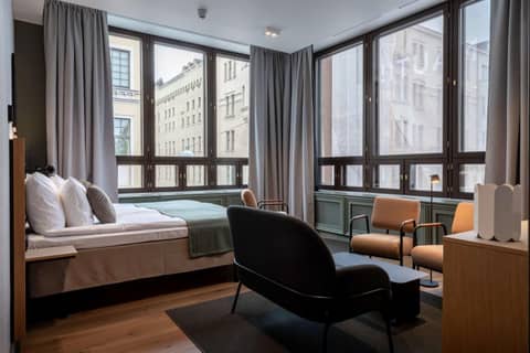 Scandic Helsinki Hub — hotel room