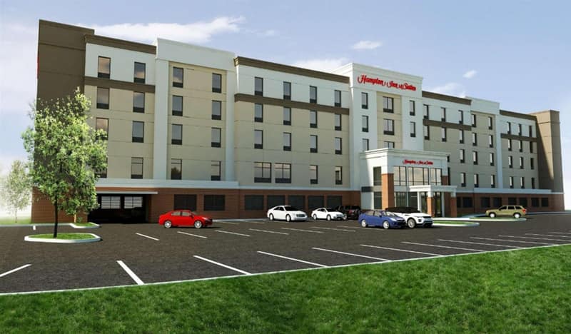 Hampton Inn & Suites Pittsburgh Airport South/Settlers Ridge — building