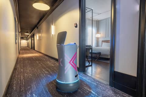 Axiom Hotel — corridor