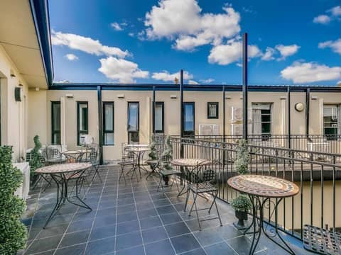 Airport Hotel Sydney — balance & terrace