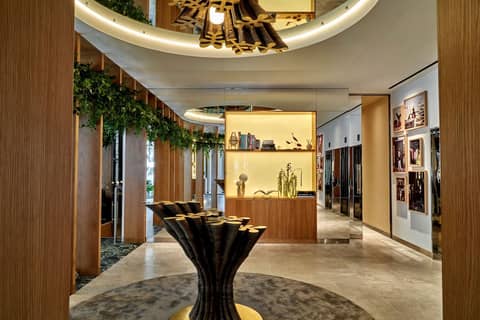 The BoTree London, Curio Collection by Hilton — hotel reception
