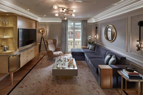 Mandarin Oriental Hyde Park, London — living room