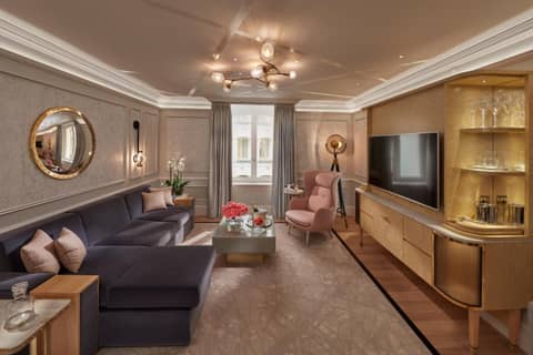 Mandarin Oriental Hyde Park, London — living room