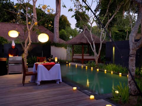 Kayumanis Jimbaran Private Villas & Spa — dining
