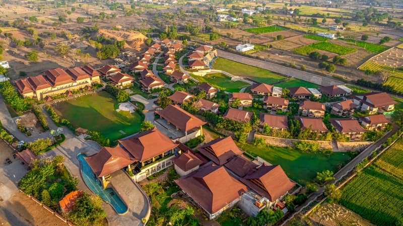 Ananta Spa & Resort Jaipur — building