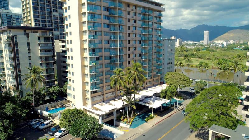 Aqua Aloha Surf Waikiki — building