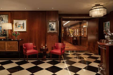 The Beaumont Mayfair — hotel reception
