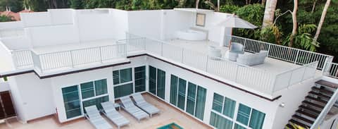 Lux Family Villas — roof
