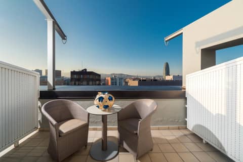 Sallés Hotel Pere IV — balance & terrace