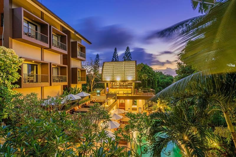 Pandawa All Suites Hotel — building