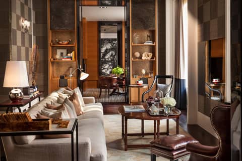 Rosewood London — living room