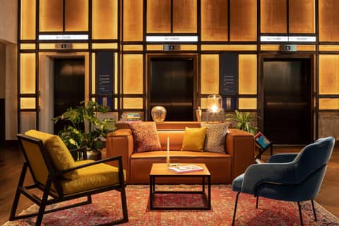 The Gantry London, Curio Collection By Hilton — hotel reception