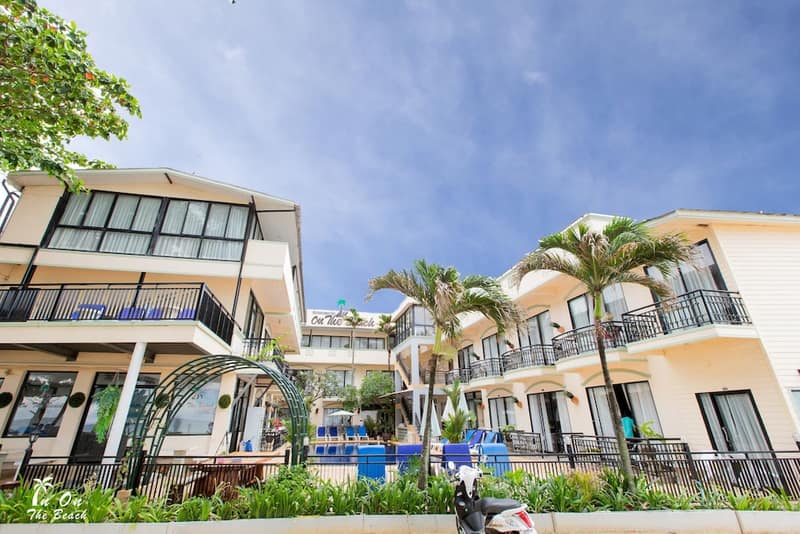 In On The Beach — building