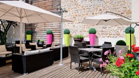 Hôtel Charlemagne by Happyculture — balance & terrace