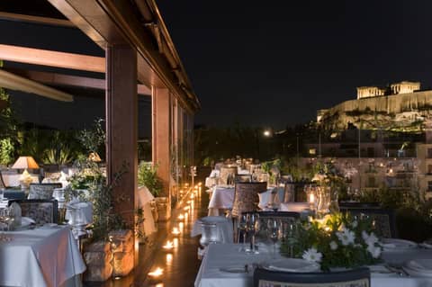 Royal Olympic Hotel — dining