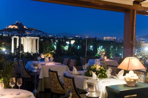Royal Olympic Hotel — dining