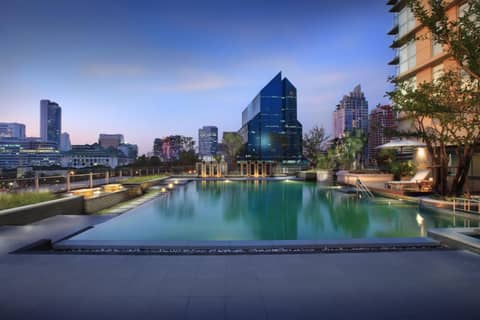 Sathorn Vista, Bangkok - Marriott Executive Apartments — recepcion & lobby