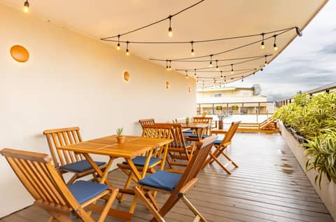 B&B HOTEL Rio Copacabana Forte — balance & terrace