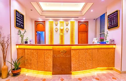 The Platinum Hotel — hotel reception
