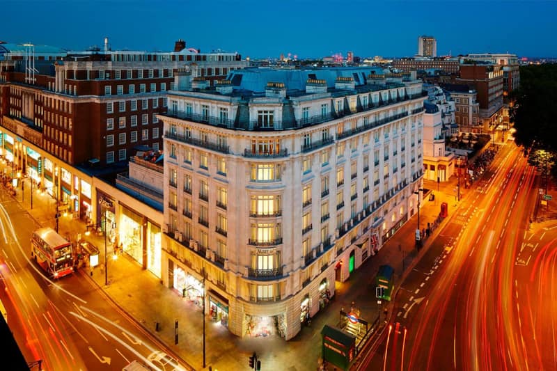 London Marriott Hotel Park Lane — building