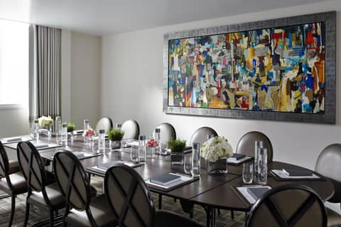 London Marriott Hotel Park Lane — meeting room