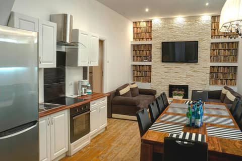 Residence B&B La Fontaine Aparthotel — kitchen