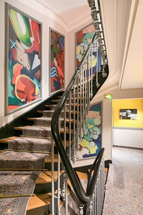 Hôtel Le Cardinal — recepcion & lobby