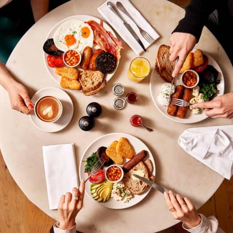 Sea Containers London — breakfast buffet