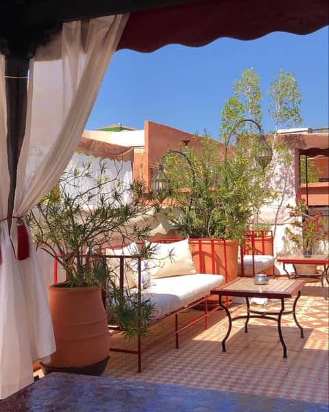 Riad Andalla — roof