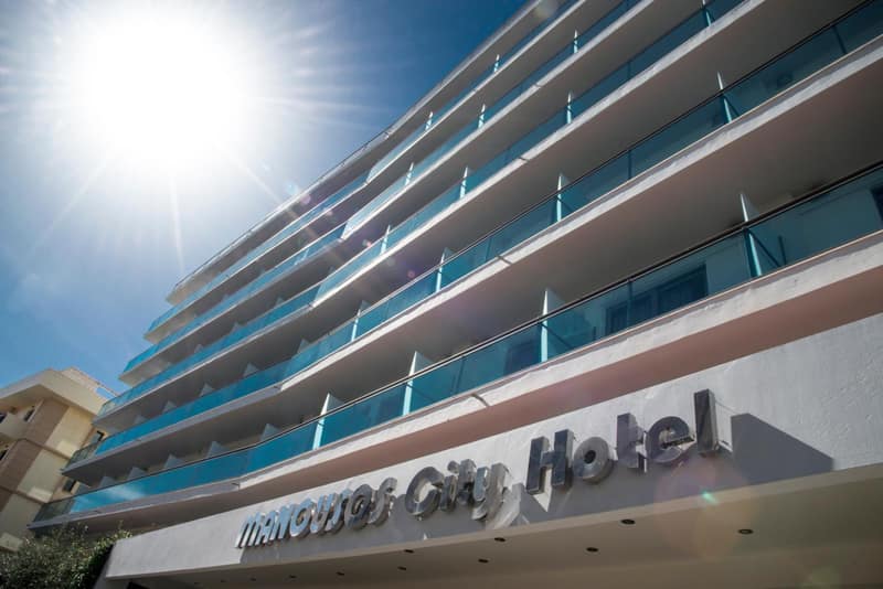Manousos City Hotel — building