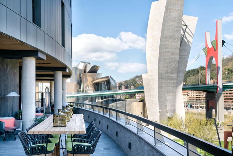 Vincci Consulado de Bilbao — balance & terrace