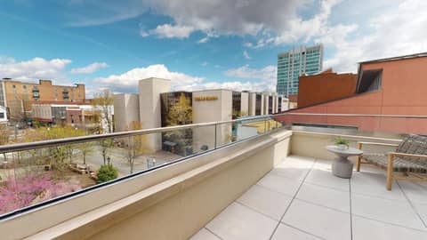 The Restoration Asheville — balance & terrace