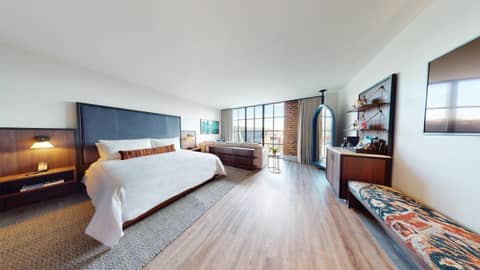 The Restoration Asheville — hotel room