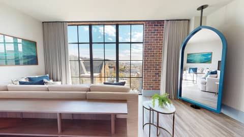 The Restoration Asheville — hotel room