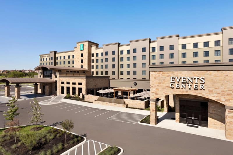 Embassy Suites San Antonio Brooks City Base Hotel & Spa — building