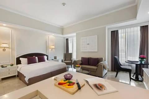 Ascott Jakarta — hotel room