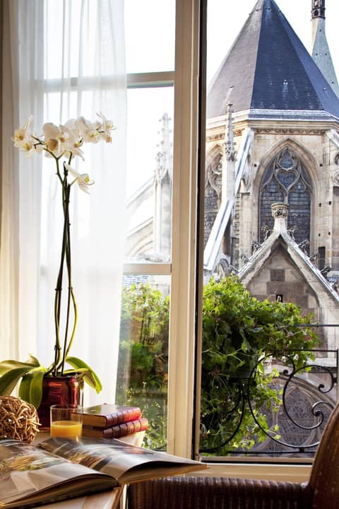 Hôtel Henri IV Rive Gauche — balance & terrace