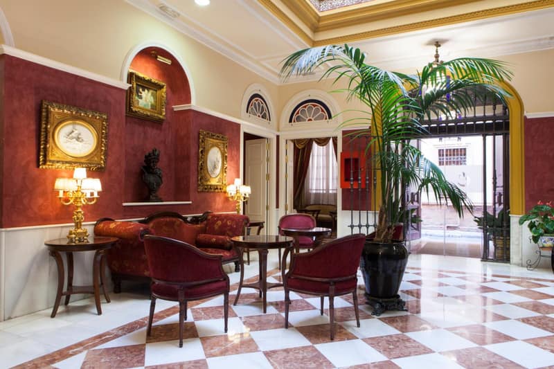 Hotel Cervantes — recepcion & lobby