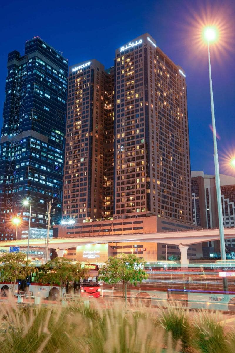 Mercure Hotel Apartments Dubai Barsha Heights — hotel building