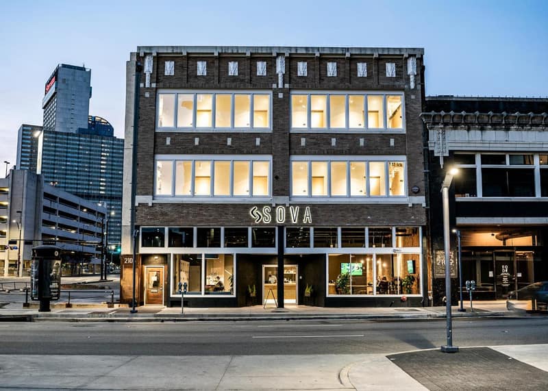 SOVA Micro-Room & Social Hotel — building