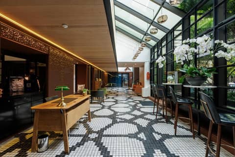 Novotel Paris Les Halles — recepcion & lobby