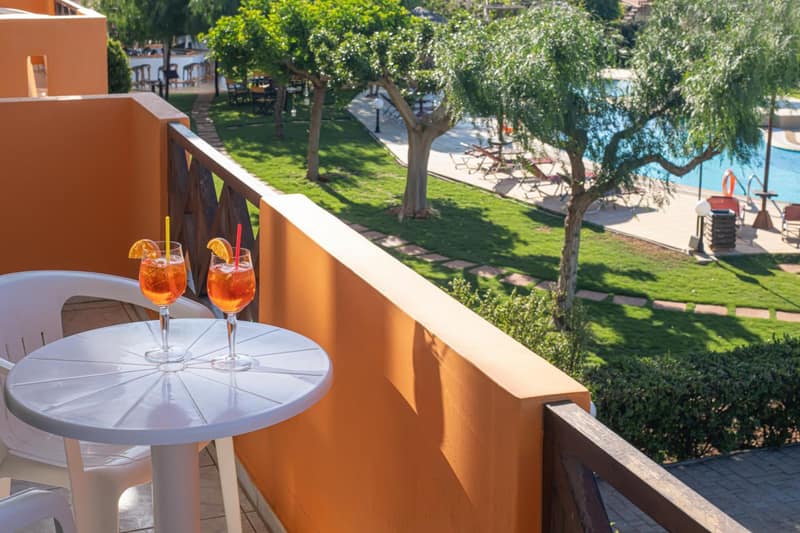 Portokali Apartments — balance & terrace